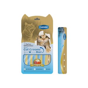 Tuna & Fish Roe Lickable Cat Treats – 5 × 15 g