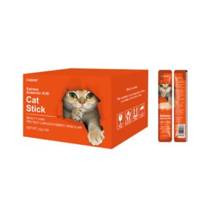 Salmon & Krill Lickable Cat Treats – 60 × 15 g