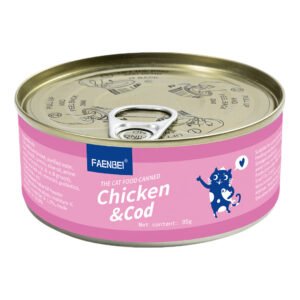 Chicken & Cod Wet Cat Food – 3 oz (85 g)
