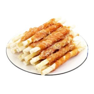 Chicken Wrapped Rawhide Sticks for Dogs – 14.1 oz (400 g)