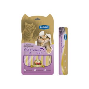 Salmon & Cranberry Lickable Cat Treats – 5 × 15 g