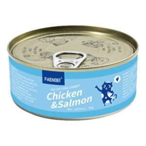 Chicken & Salmon Wet Cat Food – 3 oz (85 g)