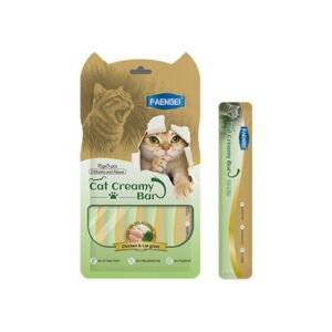 Chicken & Cat Grass Lickable Cat Treats – 5 × 15 g